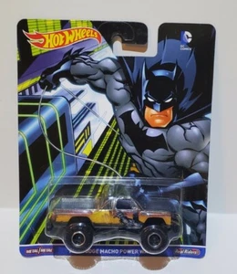 Hot Wheels 1980 Dodge Macho Power Wagon 4X4 Batman DC Comics Real Riders Car Toy - Picture 1 of 3