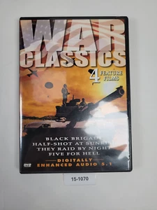 War Classics Vol. 4: 4 Feature Films (DVD 2003) Black Brigade USED, VERY GOOD - Picture 1 of 2