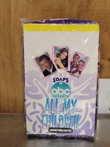 Star Pics 1991 - ABC’s All My Children Cards - 36 Packs New Unopened Sealed Box