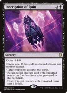 Inscription of Ruin (Near Mint NM) MTG Magic - Zendikar Rising - Picture 1 of 1