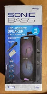 Tzumi Sonic Bass Jobsite Speaker