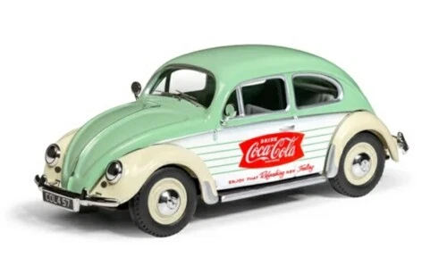 CORGI 1/43 COCA-COLA VOLKSWAGEN BEETLE CC01201 - Image 1 of 1