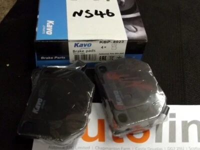 Pastillas Freno Traseras Subaru Impreza WRX 2000-08 Cuadrado Tipo 4 Pastillas Juego 26696FA000 Foto 1 de 2