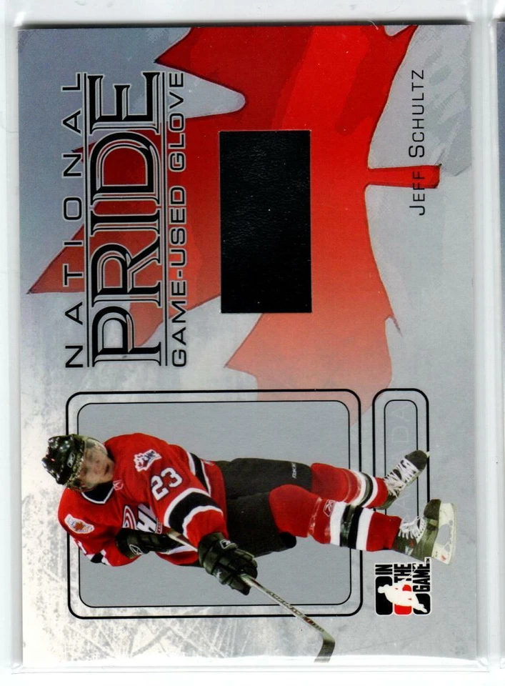2006-07 ITG Heroes Prospects Pride #NP13 Jeff Schultz *#/80 (ref 201921) - Image 1 of 1