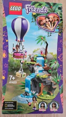 LEGO Friends Tiger Hot Air Balloon Jungle Rescue 41423 Toy Building Kit 302 pcs - Image 1 of 4