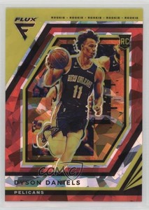 2022-23 Panini Flux Rookies Red Cracked Ice Prizm Dyson Daniels #209 Rookie RC