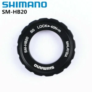 Shimano SM-HB20 Lock-ring for centre-lock brake rotors on thru-axle hubs 15/20mm - Picture 1 of 3