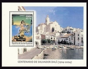 Guinea Ecuatorial 356 2005 Centenario del Nacimiento de Salvador Dalí HB - Imagen 1 de 1