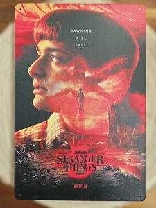🍀 Blechschild Metallschild Serie Series Stranger Things Horror Tin Sign  - Imagen 1 de 2