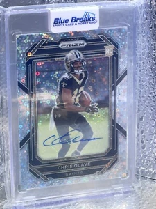 2022 Panini Prizm CHRIS OLAVE #310 RC Rookie NO HUDDLE DISCO AUTO ๐ฅ FRESH ๐ฅ - Picture 1 of 2