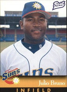 1997 Jacksonville Suns Best #6 Julio Bruno