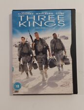 Three Kings DVD Region 2 VGC (Snap Case) George Clooney Mark Wahlberg Free Post 