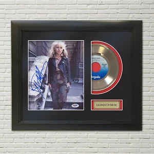 Blondie Debbie Harry Reproduction Signature Framed 45 Record Display "M4" - Picture 1 of 3