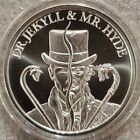 1 oz .999 Silver Dr. Jekyll & Mr. Hyde Vintage gothic Horror monster
