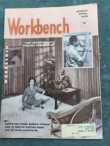 Revista Workbench 1959 vintage - Imagen 1 de 6
