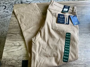 Gap Super Soft Stretch Twill 5 Pocket Slim Fit Pant Mens Sz 40 X 32 Tannin NWT!! - Picture 1 of 5