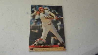 1993 TOPPS STADIUM CLUB # 636 PETE INCAVIGLIA  BASEBALL CARD - Image 1 of 2
