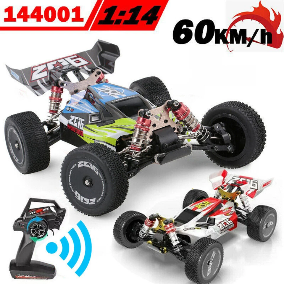 Wltoys XKS 144001 2.4G 1:14 RC Auto 4WD 60km/h High Speed Buggy Off-Road Car RTR - Bild 1 von 4