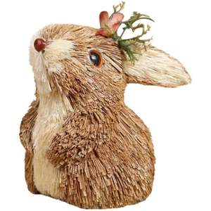 Exquisite Premium Rustic Decorative Lifelike Bunny Decor Gift Option Home Decor - Picture 1 of 12