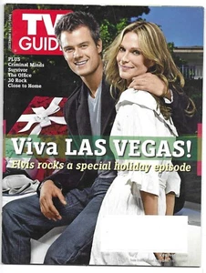 TV Guide magazine LAS VEGAS COVER Josh Duhamel Molly Sims CSI Dec 11 2006 issue - Imagen 1 de 2
