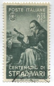 Italy 1937 Stradivarius 2.55 + 2 lire used - Picture 1 of 1