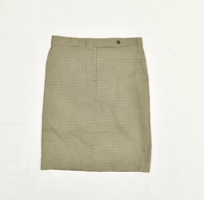 Falda recta para mujer DKNY cremallera geométrica poliéster multicolor talla 8 oficina Foto 1 de 4