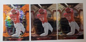 Jordan Walker 2023 Panini Select Baseball Orange Pulsar #d /12 Scope & Base ⚾️⚾️