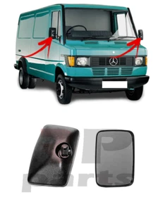 PER MB 207-410 1977 - 1995 SPECCHIETTO RETROVISORE NUOVO MANUALE CON TELAIO DESTRO O SINISTRO - Foto 1 di 2