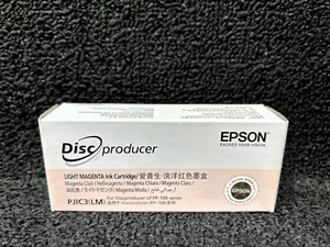 Véritable Epson Discproducer Encre PJIC3 Magenta Clair PJIC3LM Date : Octobre 2022 - Photo 1/6