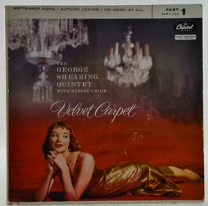 The George Shearing Quintet With String Choir - Velvet Carpet (Part 1) - 7" EP - Picture 1 of 8