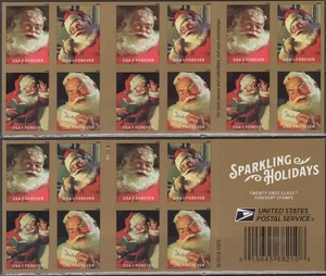 SC# 5335a (5332-35) – 2018 Forever Stamp - Sparkling Holidays Pane of 20 - Picture 1 of 1