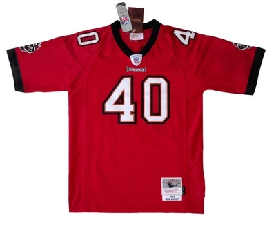 Camiseta deportiva Mitchell & Ness Tampa Bay Bucs Mike Alstott juvenil L 14/16 nueva con etiquetas roja cosida Foto 1 de 4
