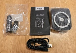 Jabra Tour Bluetooth Hands-Free Call System Portable In-Car Speakerphone NEW! - Zdjęcie 1 z 1