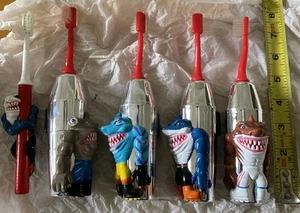 Street Sharks 1994 Street Wise Designs Toothbrush Prototypes Set *Lot Of 5* - Picture 1 of 11