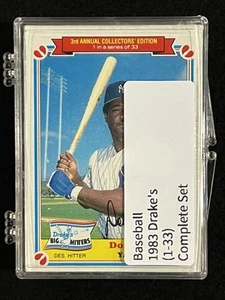 Drake's Baseball Komplettsatz 1983 (33) - Bild 1 von 9
