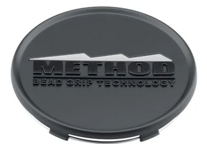 Method Race Wheels CP-T080K86 Cap 86mm Black Snap In - Picture 1 of 2