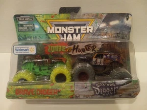 Monster Jam Zombie vs Hunter Grave Digger vs Sonuva Digger Walmart Exclusive - Bild 1 von 15