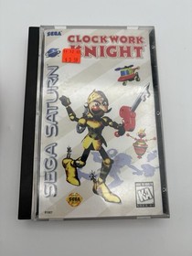Clockwork Knight Sega Saturn Video Game CIB W/ Manual & Reg Card Tested VIEW PIC