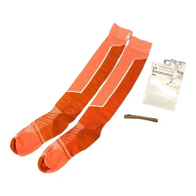 Smartwool Esquí Dirigido Cojín Sobre la Pantorrilla Calcetines XL Salmón Salvaje Unisex EE. UU. Foto 1 de 4