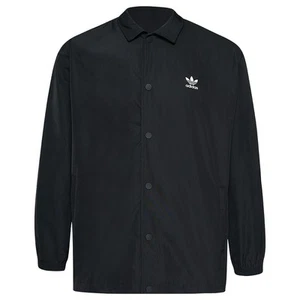 Adidas Originals Coach Jacket Para Hombre Casual Nueva Negra - Imagen 1 de 1