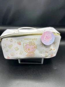 Wet N Wild Hello Kitty Makeup Bag 50th Anniversary Soft Pink Print - Picture 1 of 5