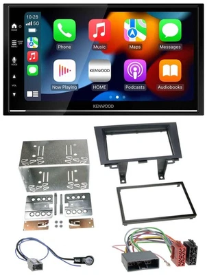 Kenwood DAB USB Bluetooth 2DIN MP3 Autoradio für Honda CR-V RE5/RE6/RE7 06-12 - Bild 1 von 4