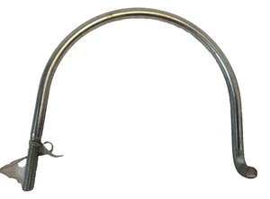 Abrazadera de escape para moto de nieve Massey Ferguson Ski-Whiz 1973-1975 532263 2 cilindros - Imagen 1 de 4