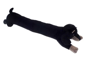 Country Club. Excluidor de tiro para puerta Dachshund. Negro. Tumbado 85cm. - Imagen 1 de 5