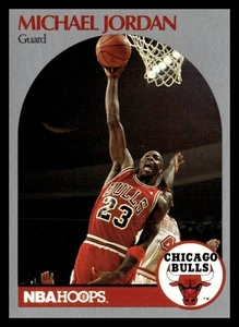 1990 Michael Jordan NBA Hoops Chicago Bulls #65 - Picture 1 of 2