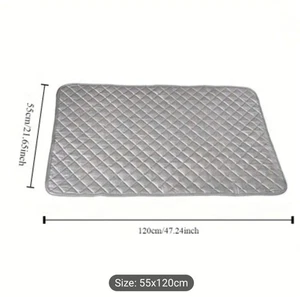 Ironing Mat Table Travel Size Portable Quilted Ironing Blanket Pad Large - Picture 1 of 8