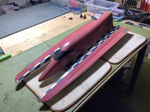 RC Boat Tunnel Hull Scale Custom made 34” Big Boy Gas Electric Race Hull - Picture 1 of 14