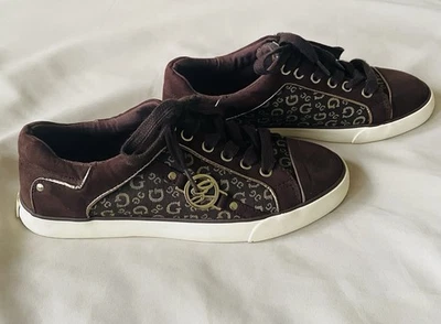Zapatillas Mujer Guess Marrón Talla 7.5 Foto 1 de 4