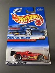 2000 Hot Wheels 2000 First Editions 11/36 Ferrari 333 SP Red - Picture 1 of 8