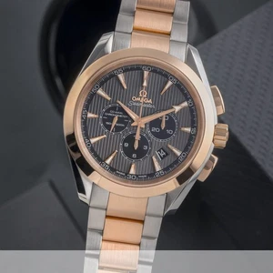Omega Seamaster Stahl / Rotgold Automatik Herrenuhr Ref. 231.20.44.50.06.001 B&P - Bild 1 von 13